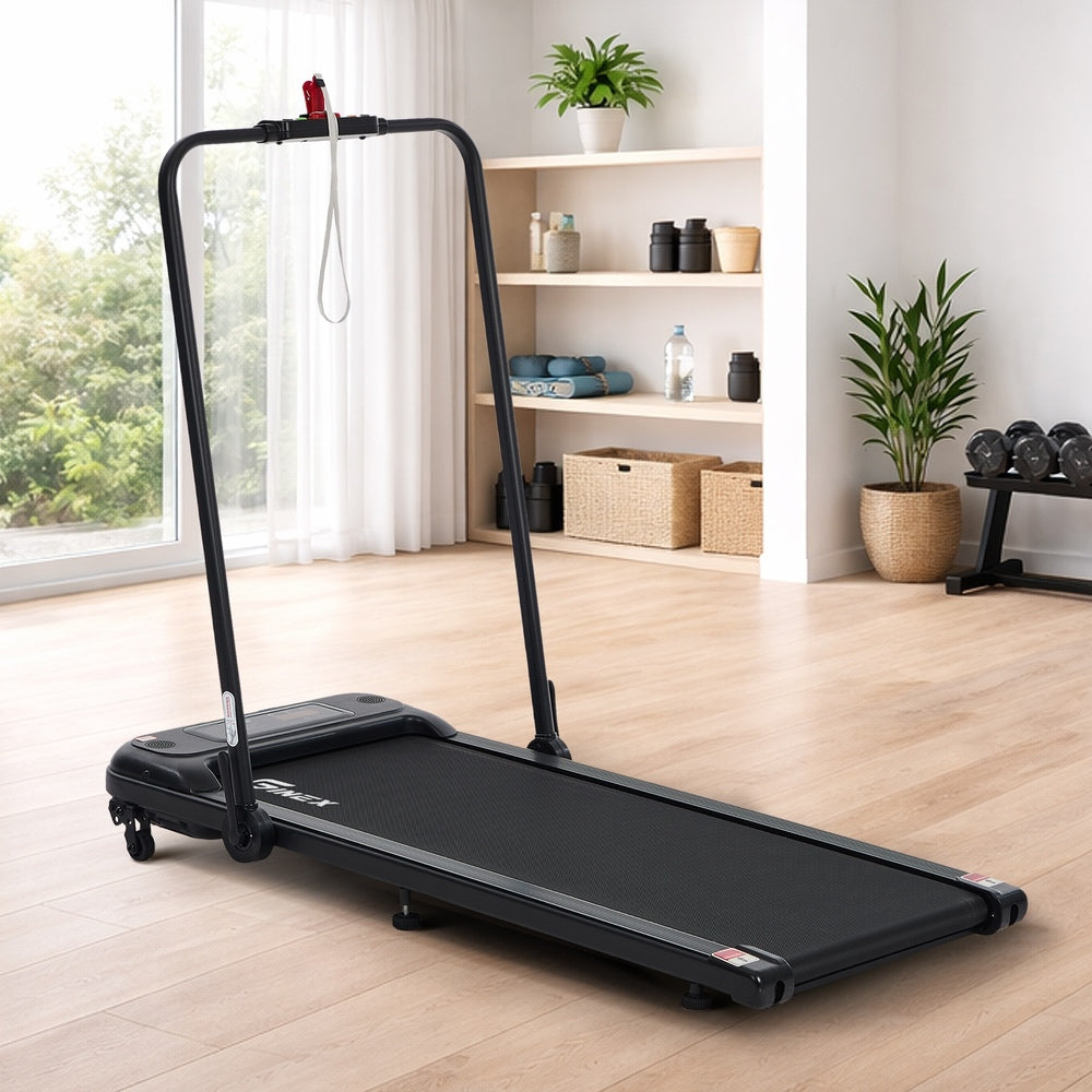 Finex Treadmill Electric Walking Pad 2-in-1 Foldable Compact Home Fitness