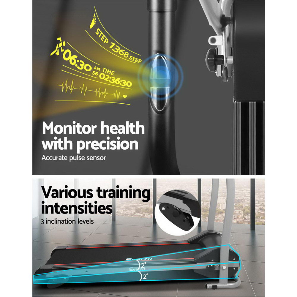 Treadmill Electric Home Gym Fitness Exercise Machine Foldable 360Mm