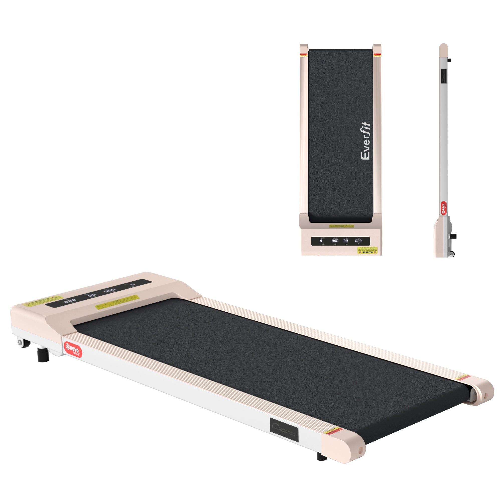 Treadmill Electric Walking Pad Under Desk Home Gym Fitness 400Mm Grey | 400Mm