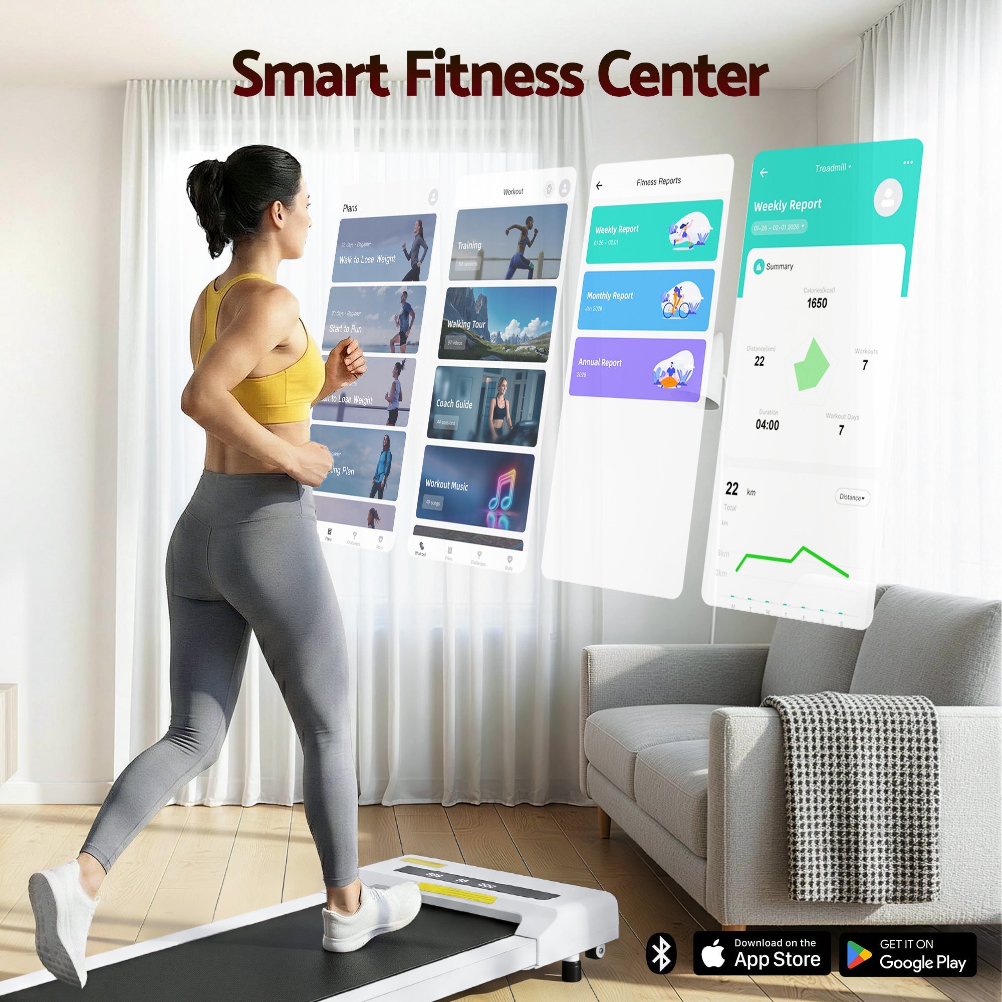 Treadmill Electric Walking