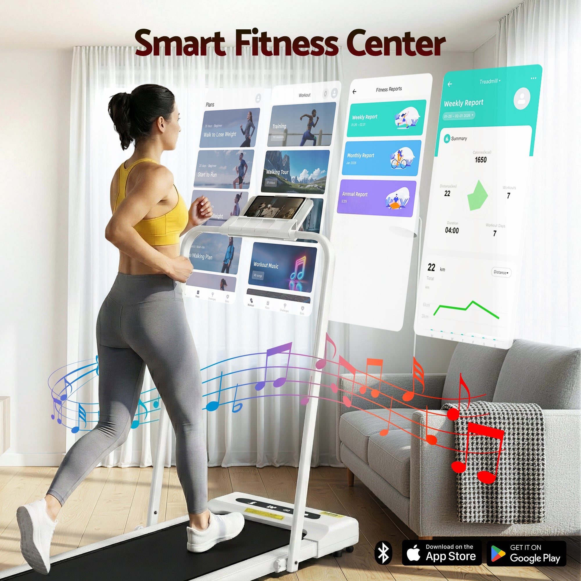 Treadmill Electric Walking