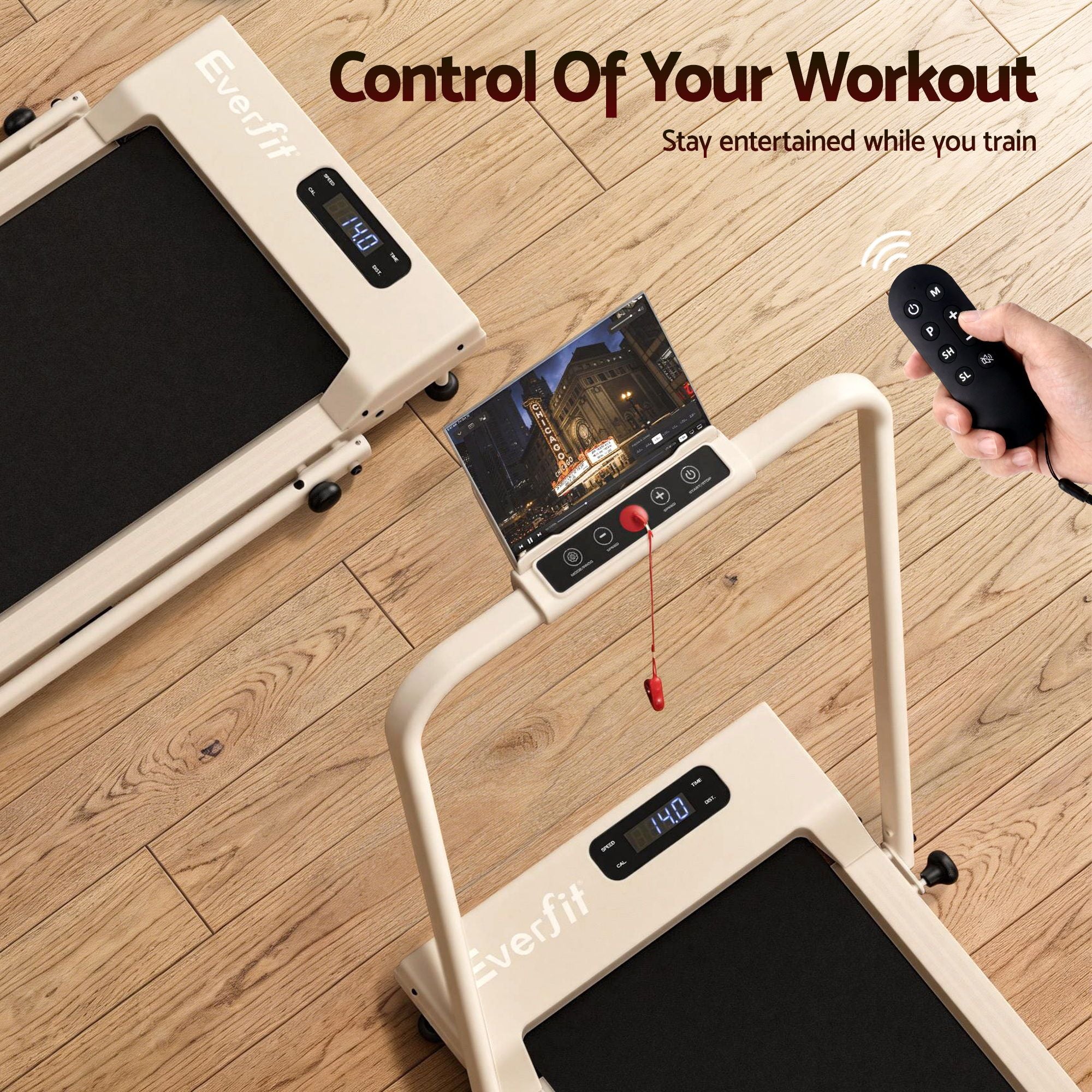 3-in-1 Walking Pad Treadmill 12% Incline Foldable | Simplede