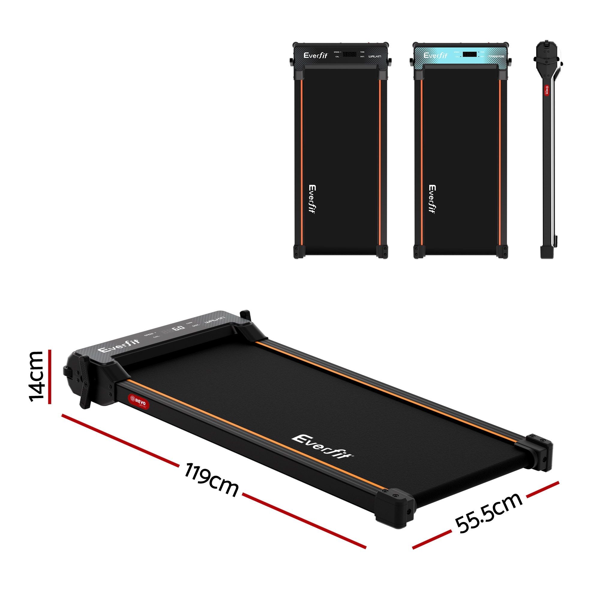 2-in-1 Walking Pad Treadmill Foot Massage | Simpledeals