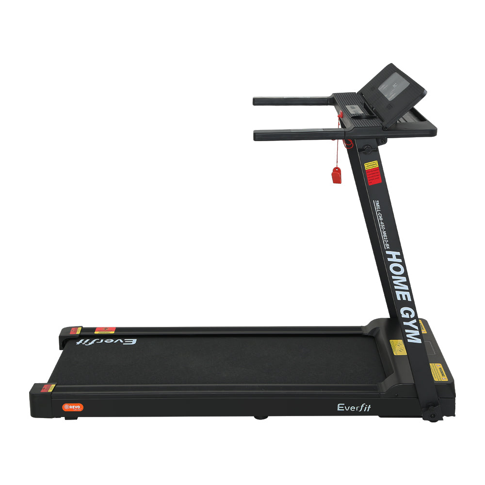Treadmill Electric Home Gym Fitness Exercise Fully Foldable 450Mm Black | Everfit
