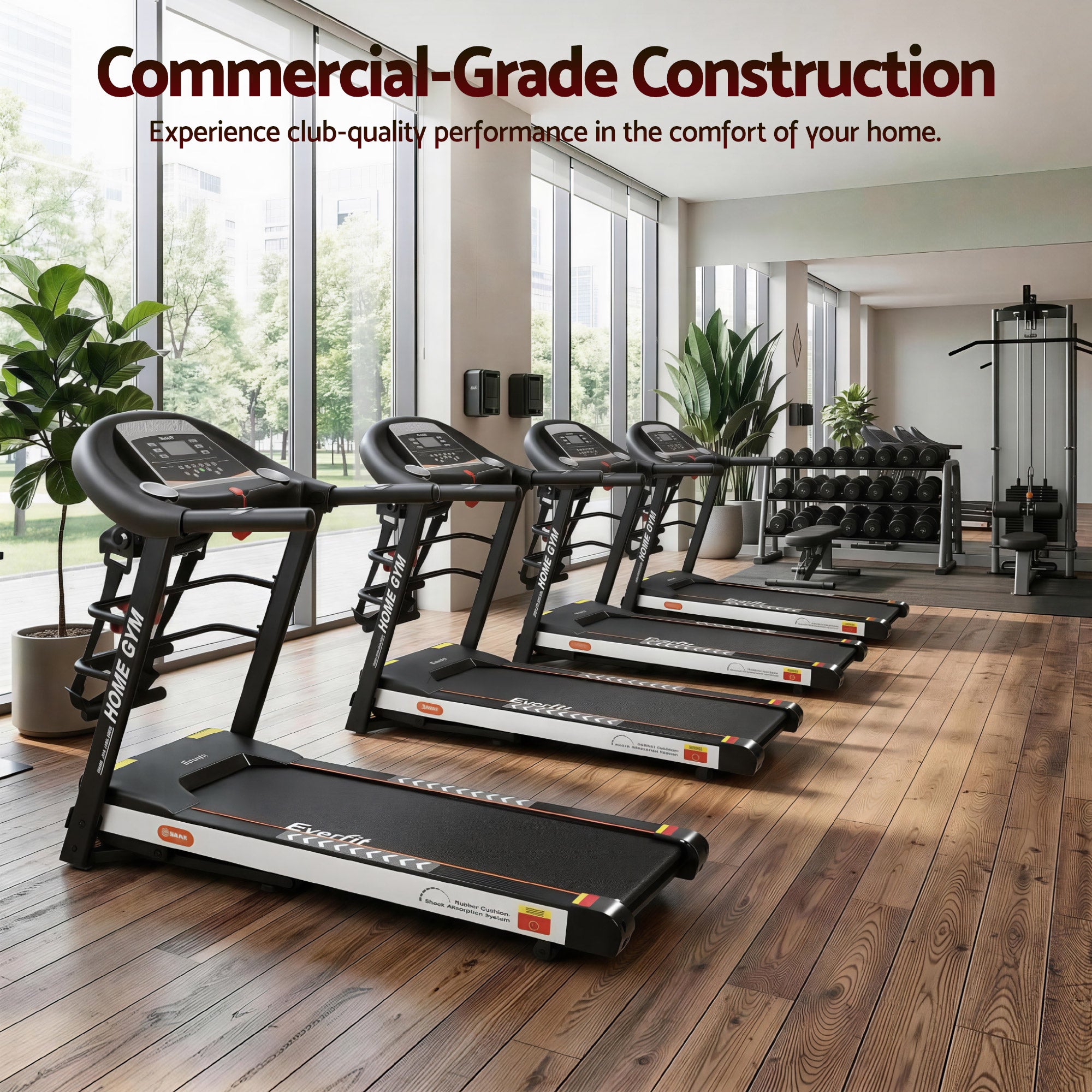 Treadmill Electric Home Gym Fitness Exercise Machine W/ Massager 450Mm
