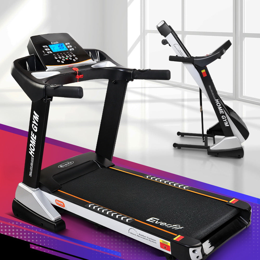 Treadmill Electric Auto Incline Spring Home Gym Fitness Exercise 480Mm