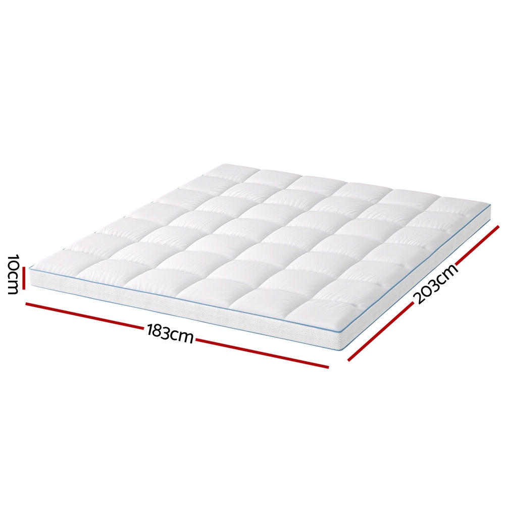 Mattress Topper Pillowtop Bamboo 10cm
