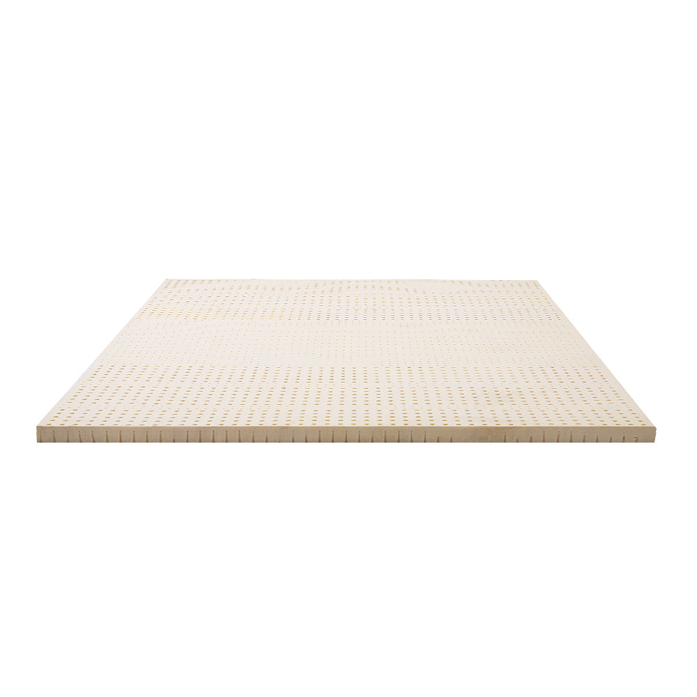 Double Size 5cm Latex Mattress Topper Soft Comfort Pressure Relief Pad