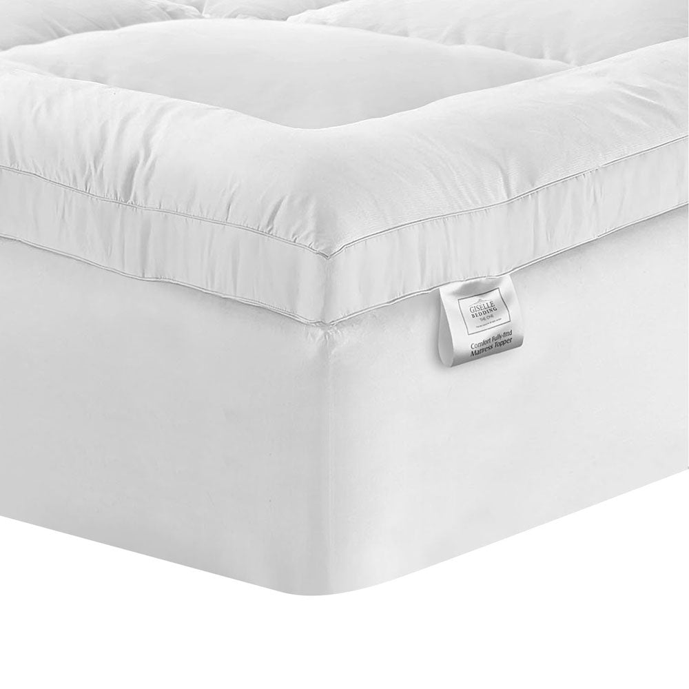 Single Mattress Topper Pillowtop Protector Pad Comfortable Bedding