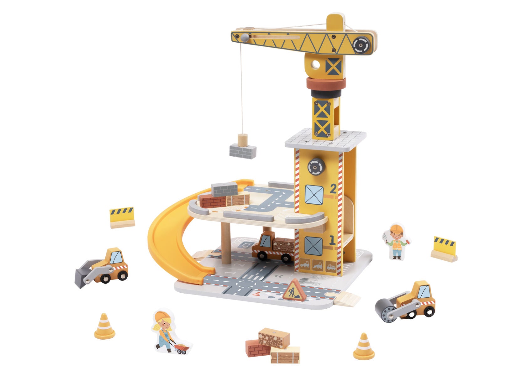 Construction Crane Play Set 40x29x47cm