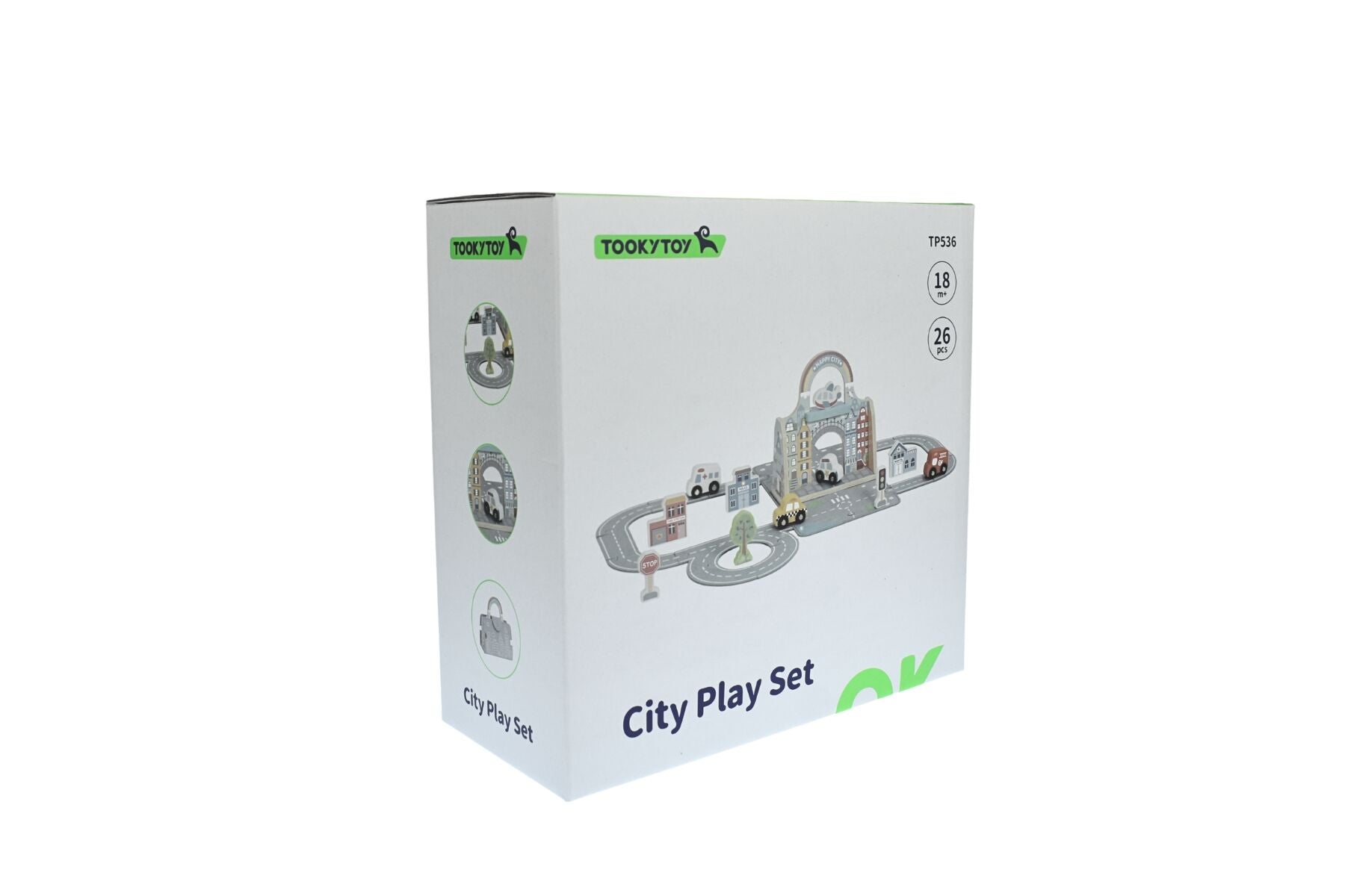 Portable City Play Set Foldout 21x9.5x22cm
