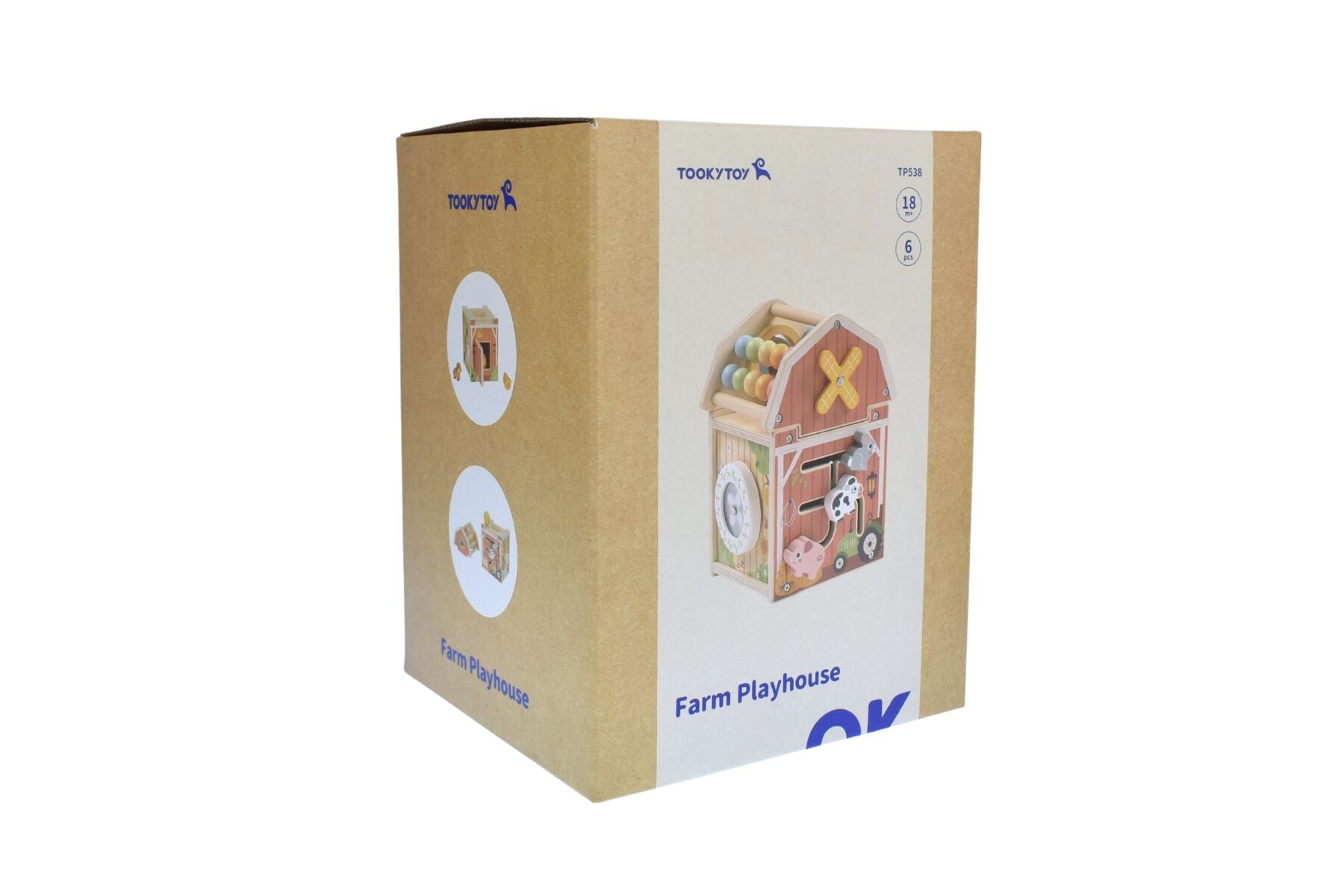 Farm Playhouse Interactive Toy 17x16.5x23.8cm