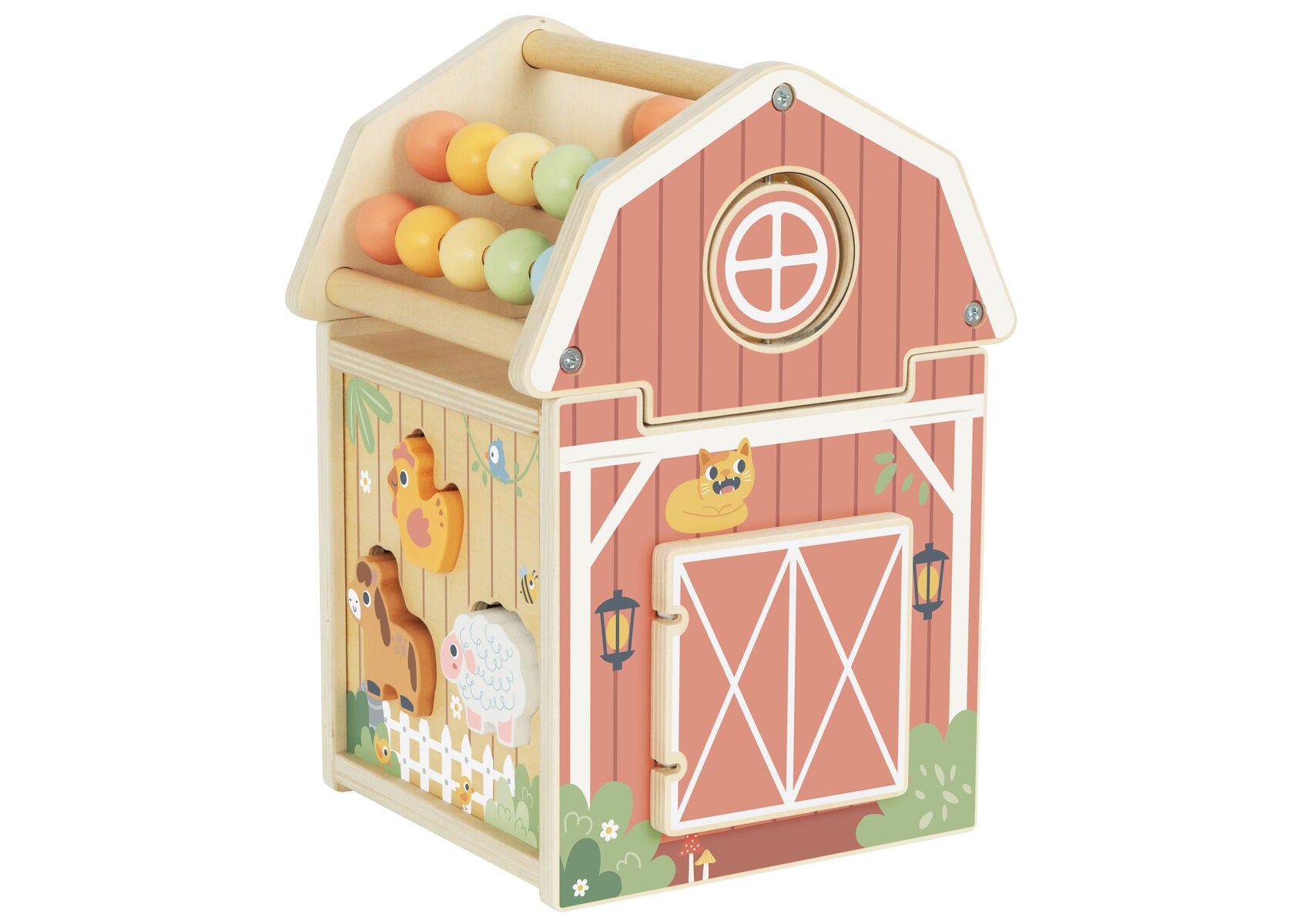 Farm Playhouse Interactive Toy 17x16.5x23.8cm