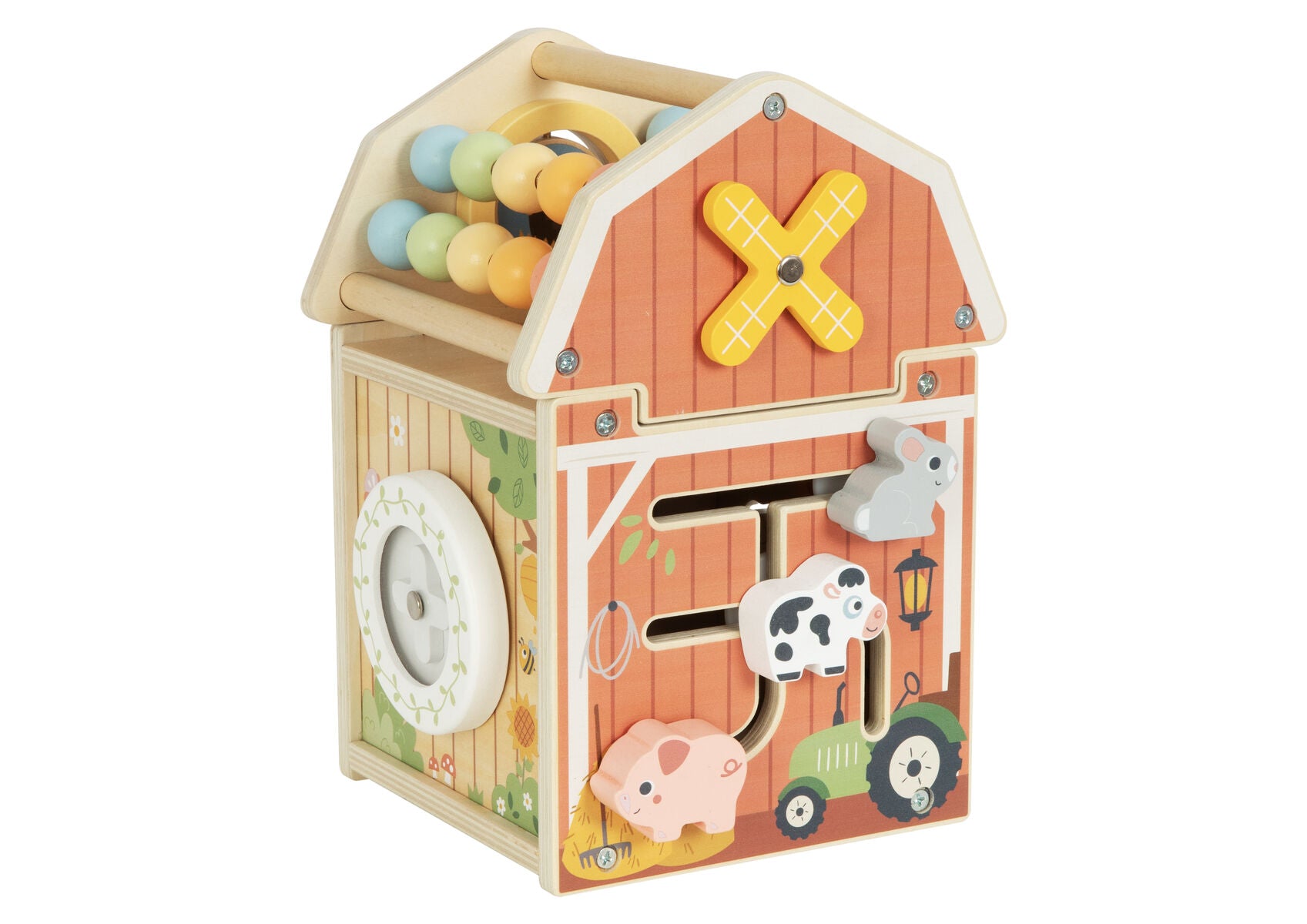 Farm Playhouse Interactive Toy 17x16.5x23.8cm