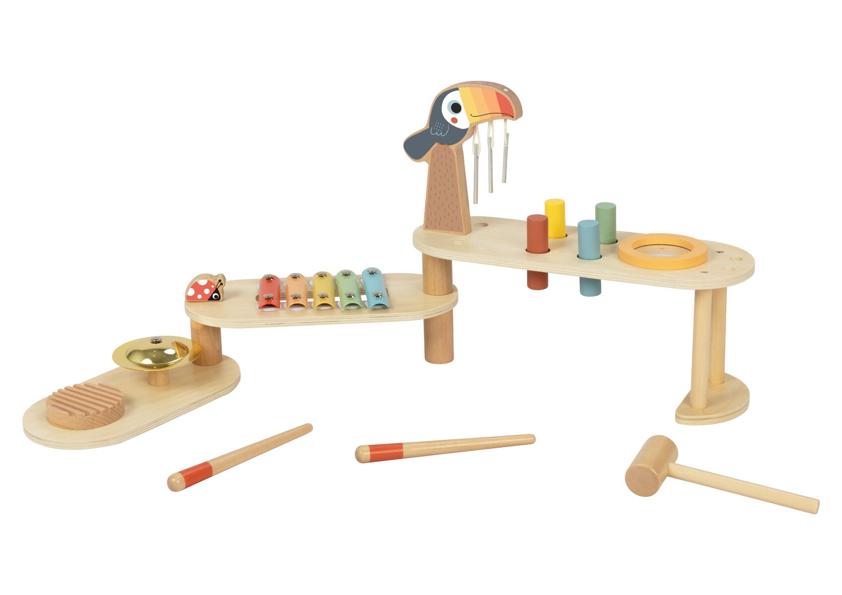 Folding Music Bench 75x12x30cm