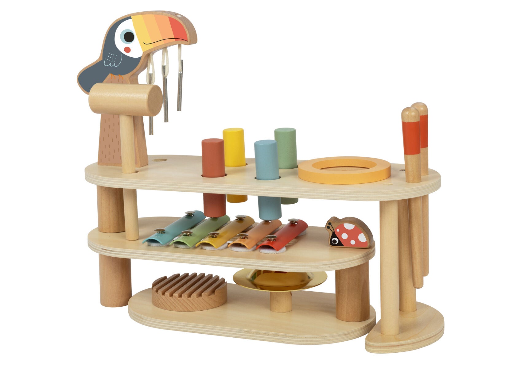 Folding Music Bench 75x12x30cm