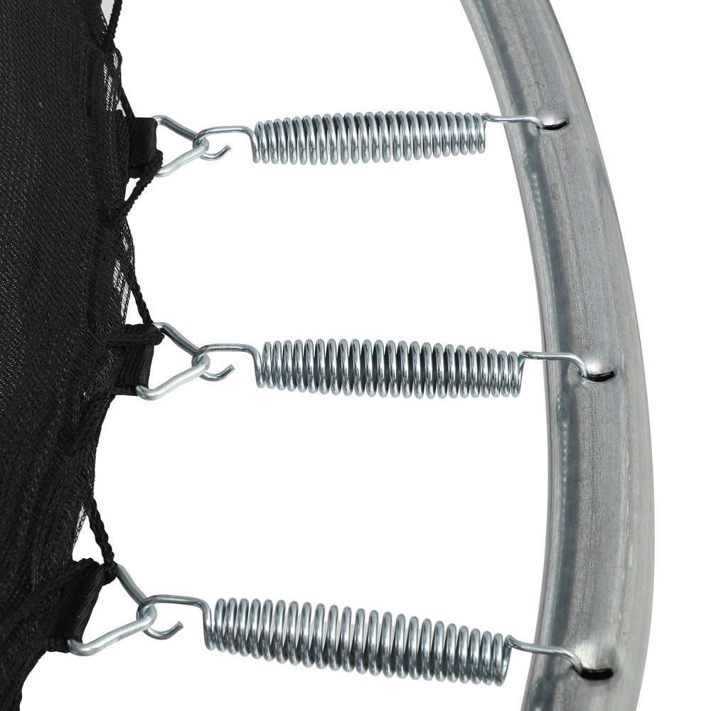 14FT Enclosed Trampoline Set 427x427x263cm