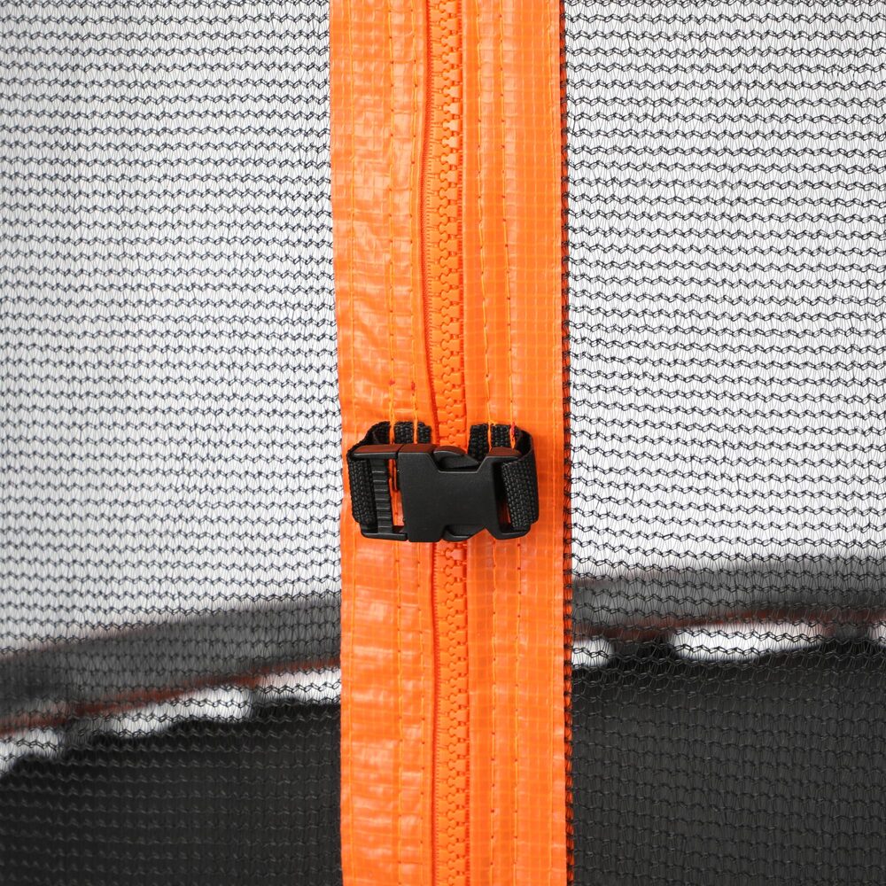14FT Enclosed Trampoline Set 427x427x263cm