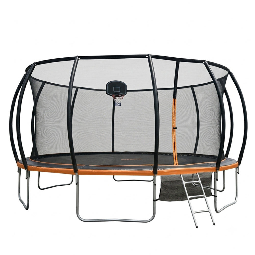 16ft Kids Trampoline Set 488x488x263cm