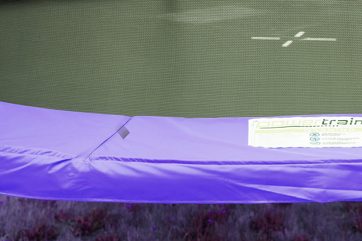 Purple trampoline 1x14cm