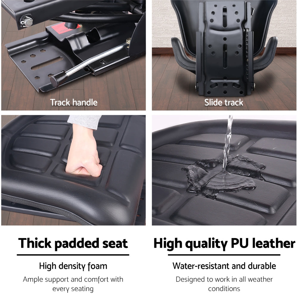 Automotive Parts - Tractor Seat Forklift Excavator Truck Digger Chair Pu Leather