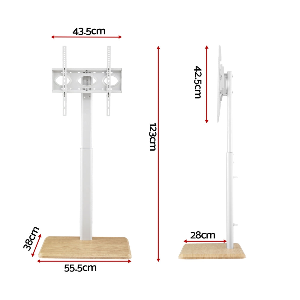 TV Stand 24-55" Swivel Height Adjustable Floor Mount for TVs