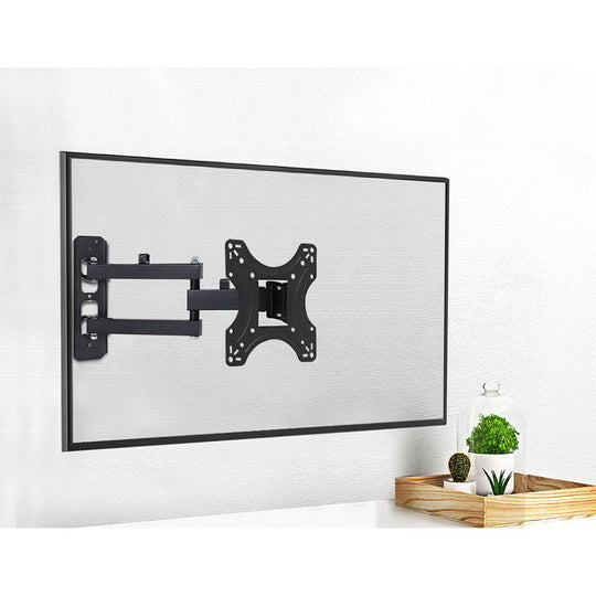 Strong-Arm Full Motion TV Wall Mount 17"-42" Adjustable Bracket | Tilt Swivel Inch Plasma