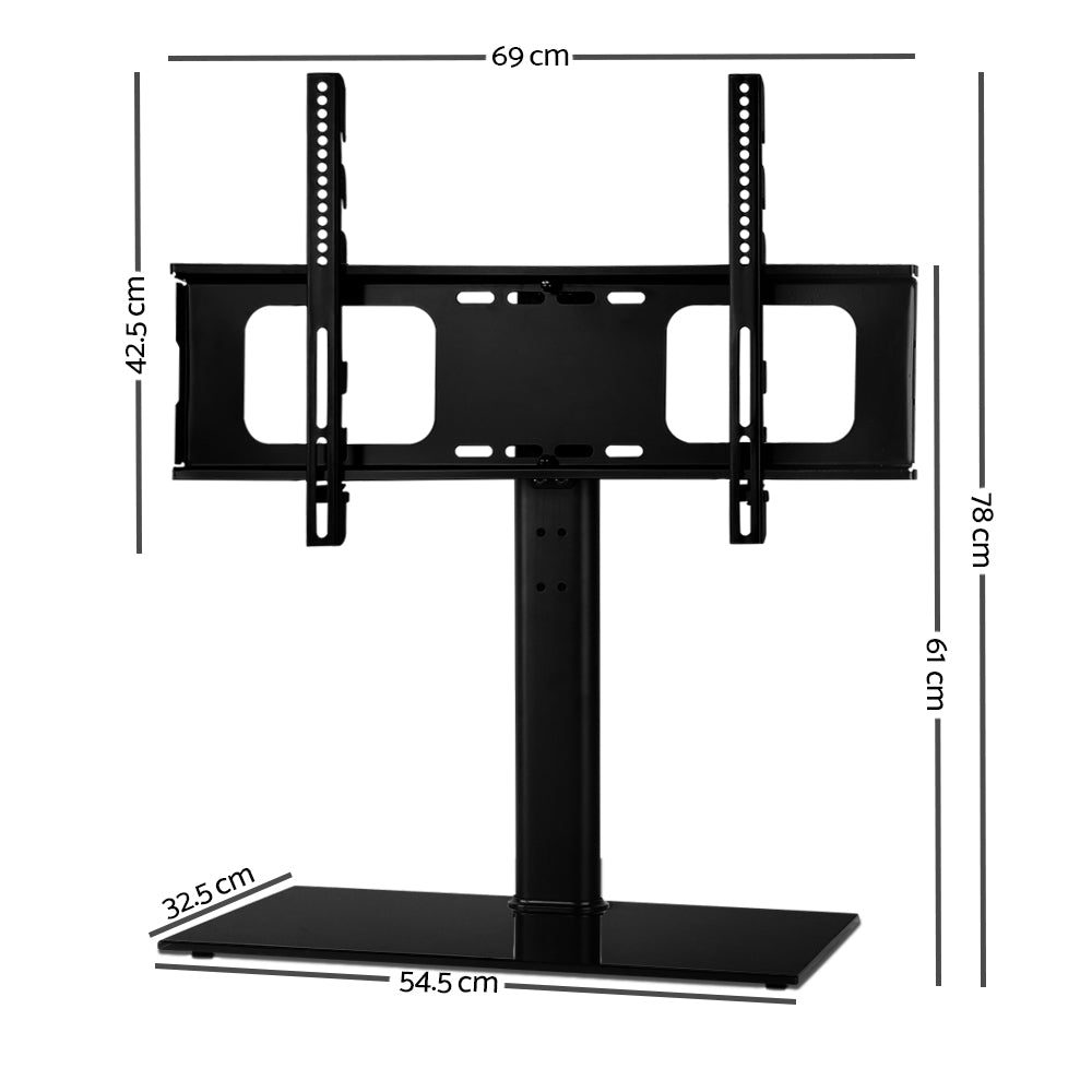Swivel Table Top TV stand Mount Bracket 32-70 Tabletop/Desktop
