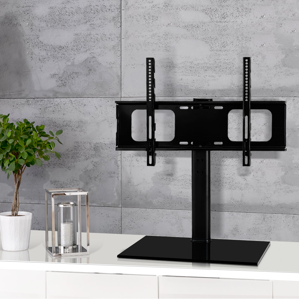 Swivel Table Top TV stand Mount Bracket 32-70 Tabletop/Desktop