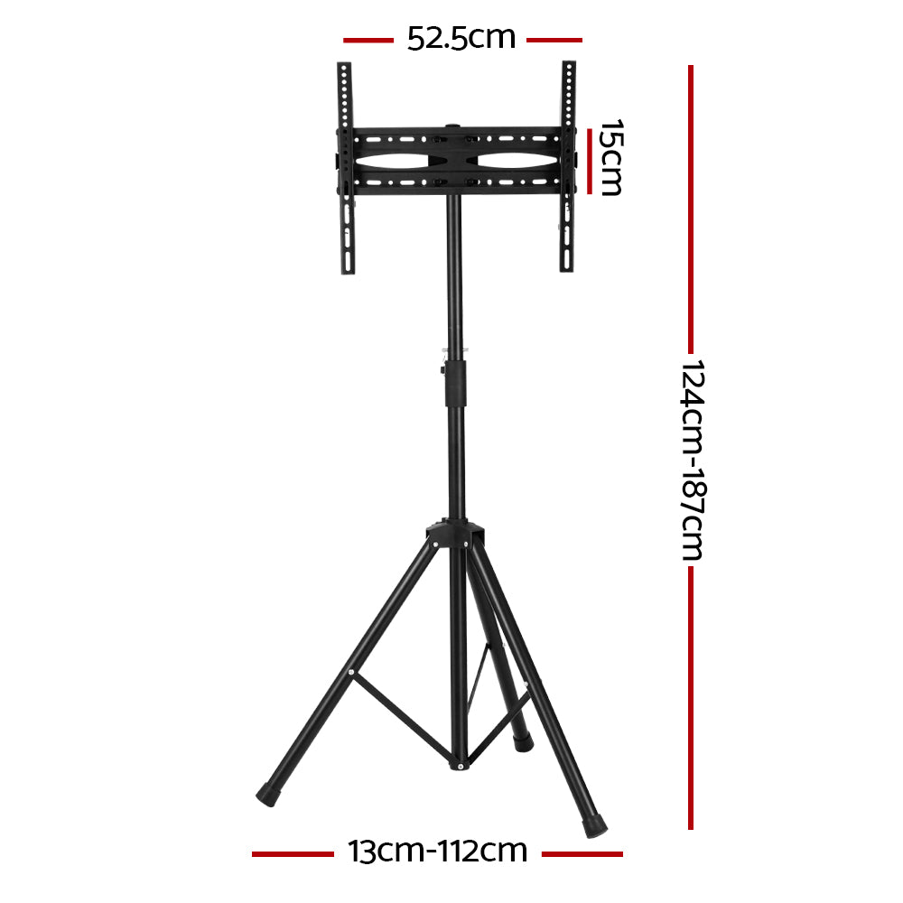 TV Stand Mount Bracket 32-70 Inch Tripod Floor Shelf Stand