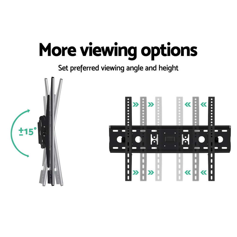 TVs & Accessories - Slim Tv Wall Mount Bracket (32"-70") Tilt Low Profile
