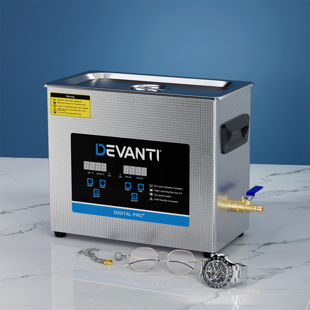 6.5L Ultrasonic Cleaner Heater Cleaning Machine Timer