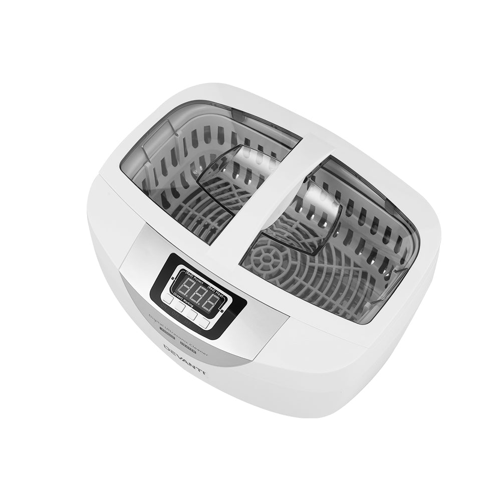 2500Ml Ultrasonic Cleaner Heater Jewellery Glasses Cleaning Machine 70W