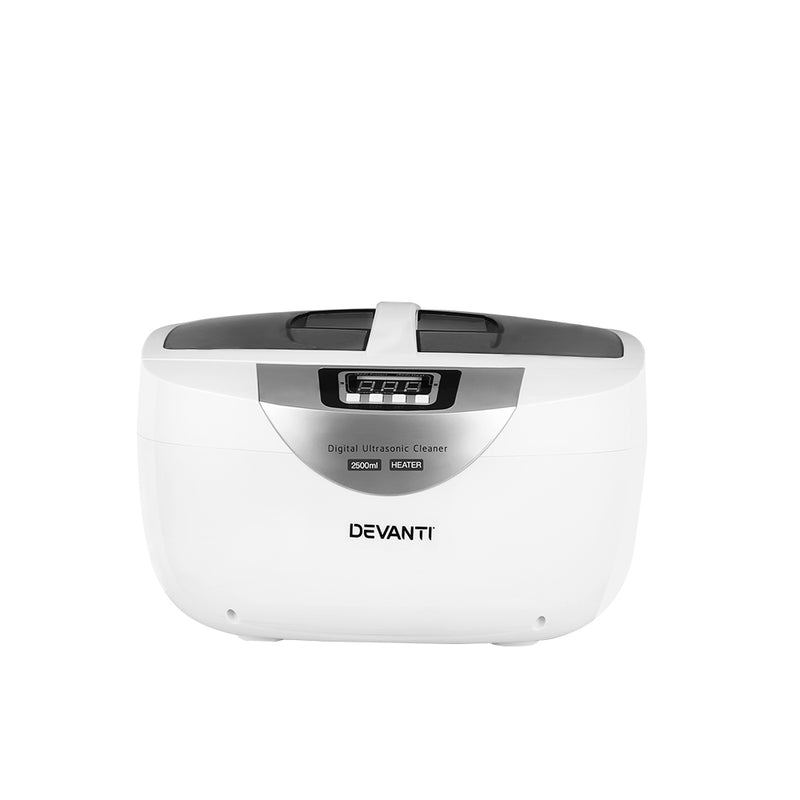 2500Ml Ultrasonic Cleaner Heater Jewellery Glasses Cleaning