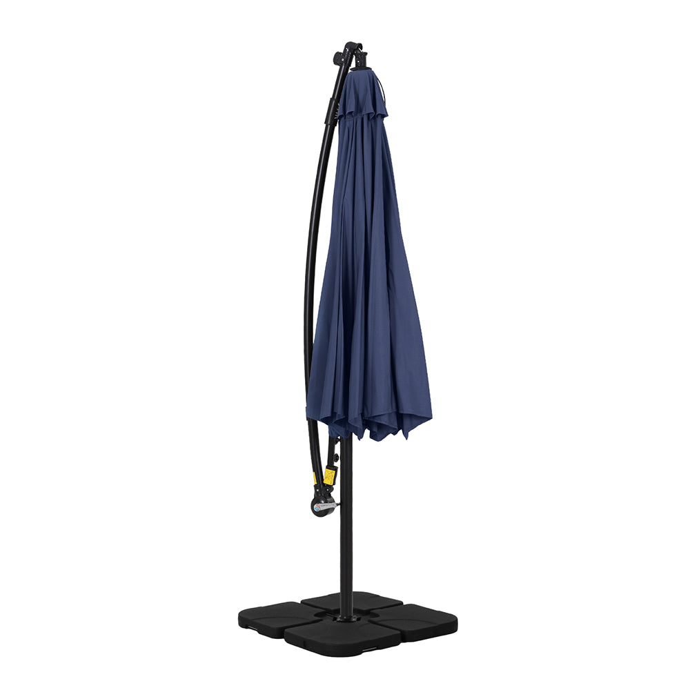 3M Outdoor Cantilever Umbrella with LED Base | Umbrellas & Sunshades - photo 14