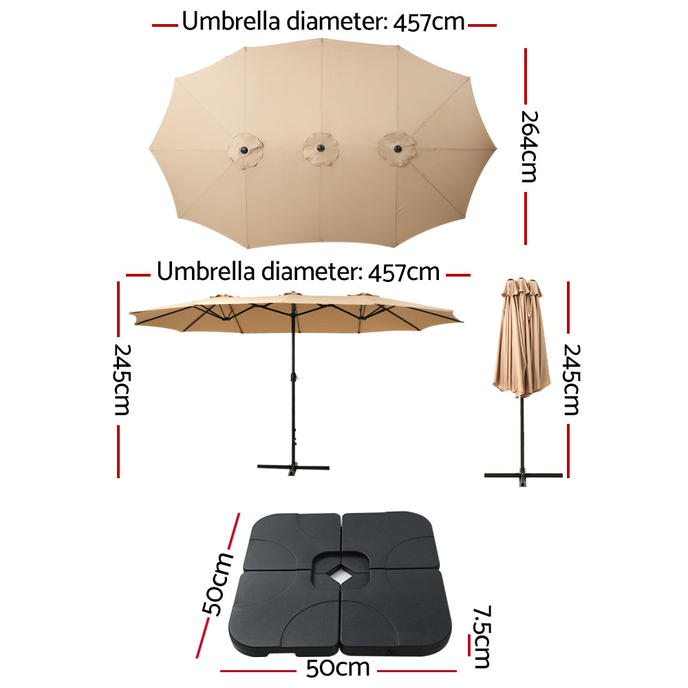 4.57m Outdoor Umbrella