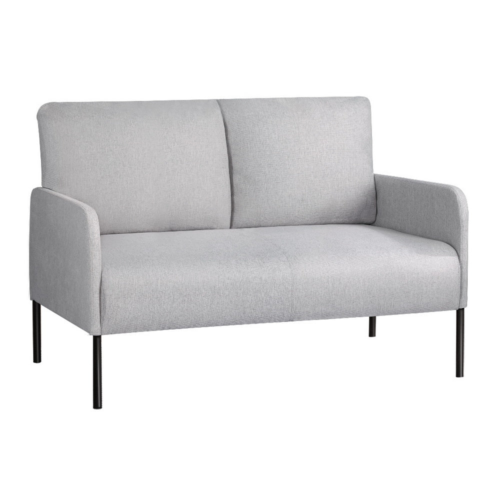 Armchair Lounge Chair Accent Chair Single Sofa Grey Linen Fabric