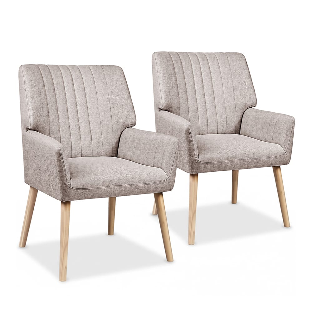Beige beige 63x64.5x84cm, side view
