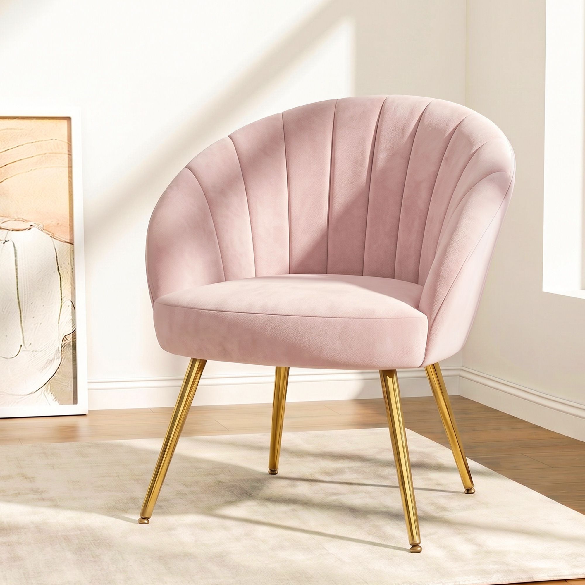 Artiss Armchair Velvet Grey Eloise