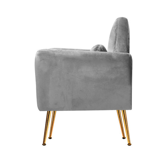 Armchair Lounge Chair Accent Armchairs Chairs Sofa Grey