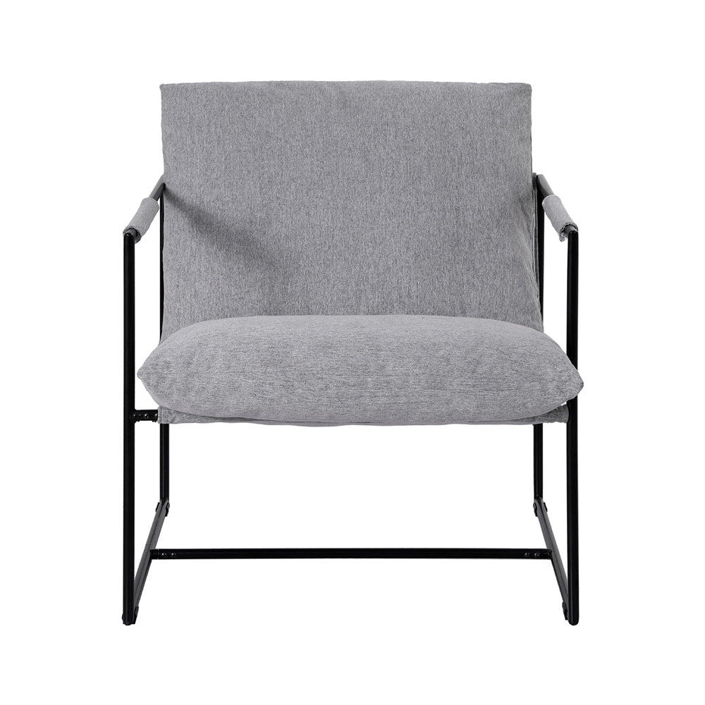 Grey Sling Armchair Lounge Chair – Comfortable Armchair Design