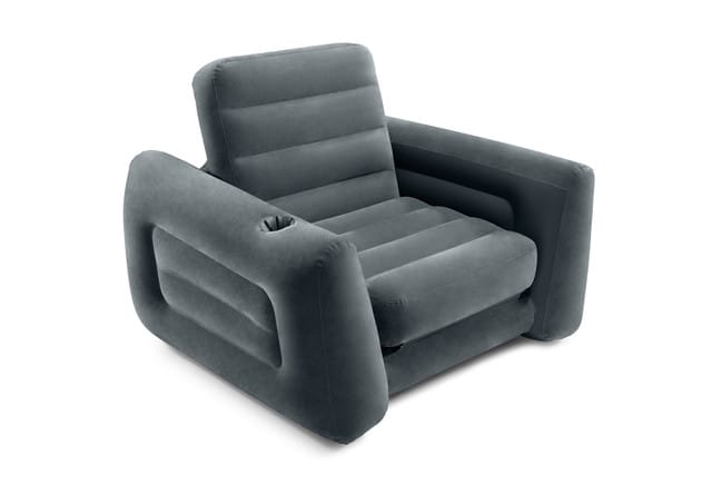 Sofa Bed Charcoal Velvety 36x40x15cm