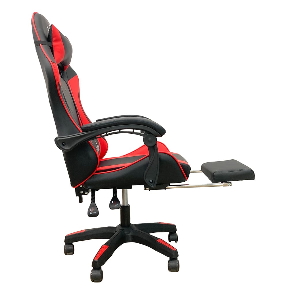Gaming Chair Adjustable Red Black 29x59x82cm