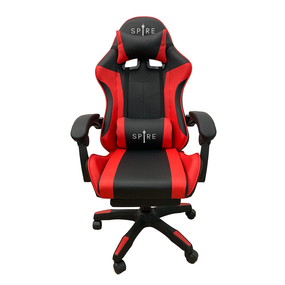 Gaming Chair Adjustable Red Black 29x59x82cm