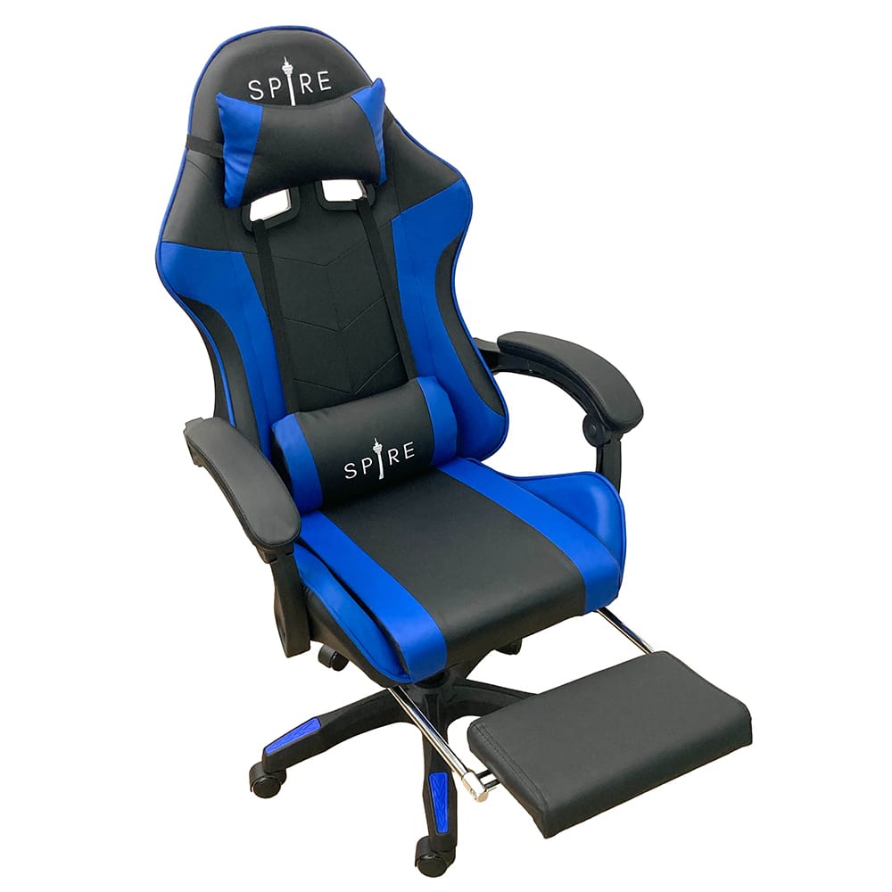 Gaming Chair Adjustable Blue 29x59x82cm