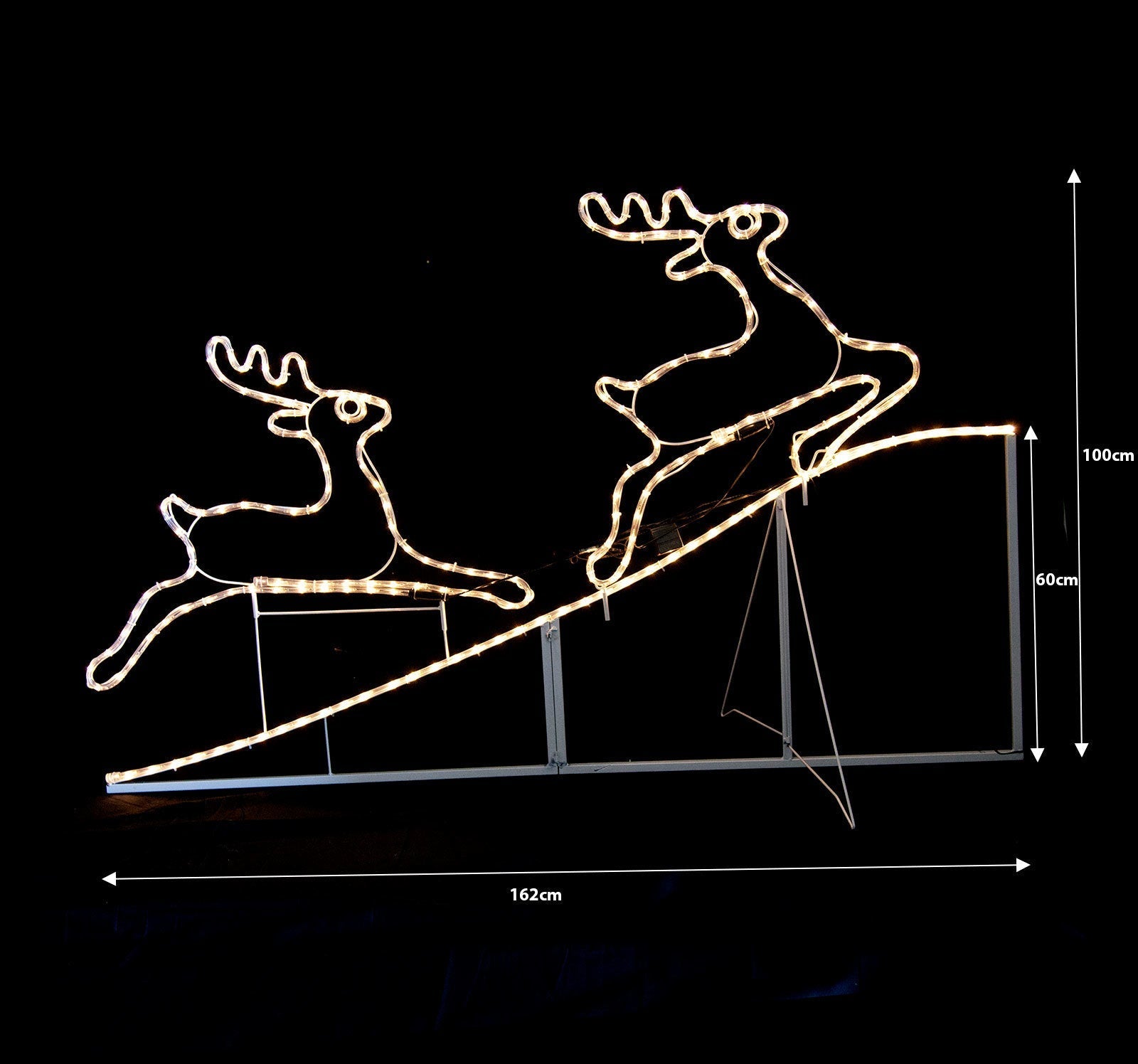 Animated Running up Reindeer Rope Light for Christmas Decoration | Outdoor Decorations & Lights