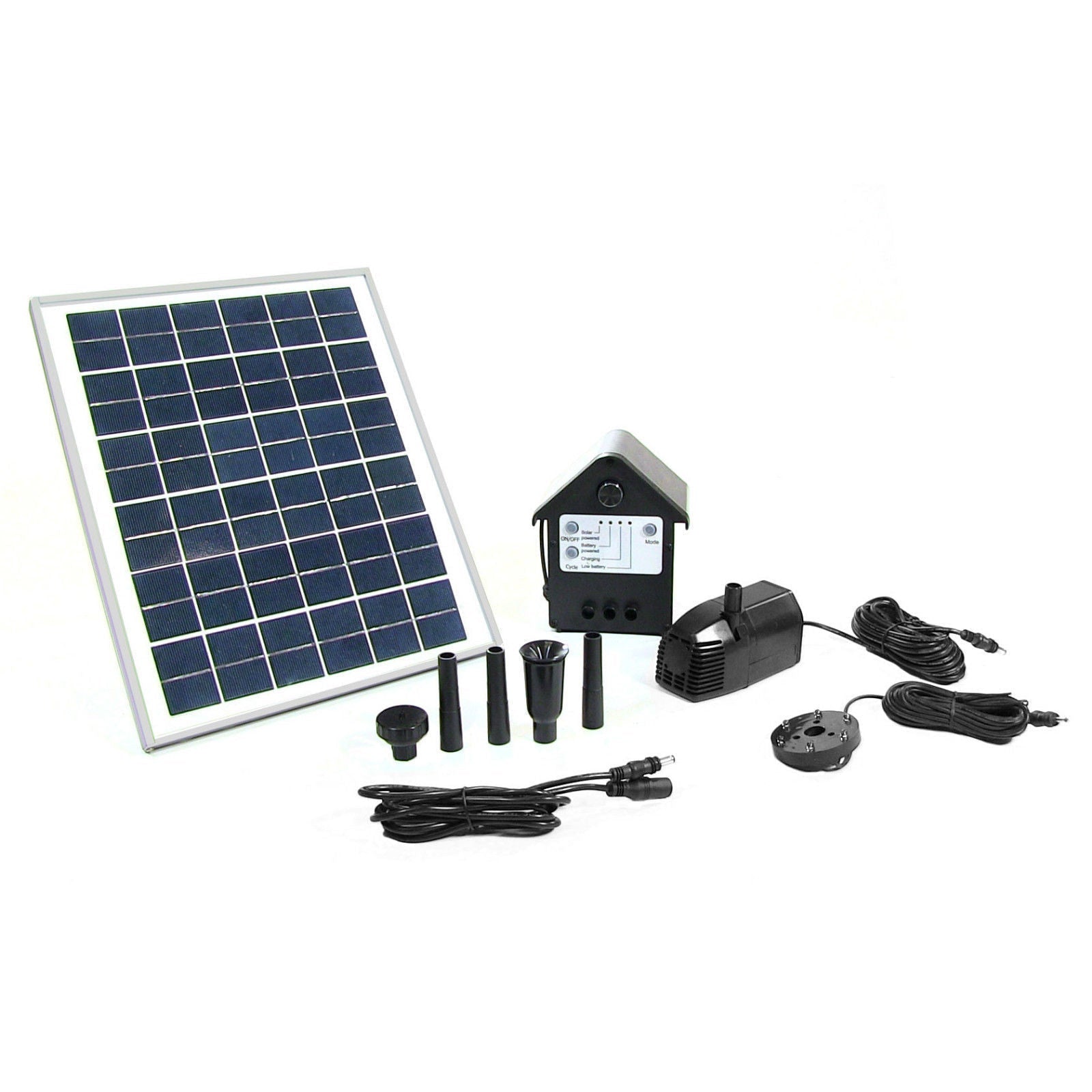 800LPH Solar Water Fountain Pump 10W Eco-Friendly Outdoor Garden Pump