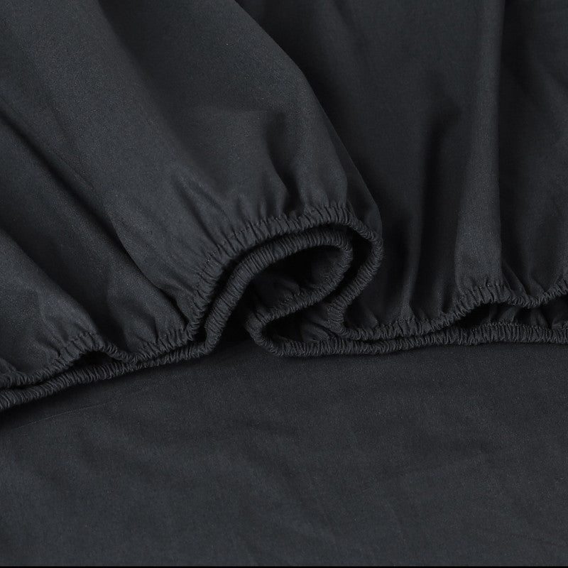 Charcoal King Single Bed Sheets Set - 500Tc Egyptian Cotton