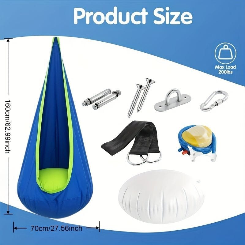 Hanging Hammock Chair Green