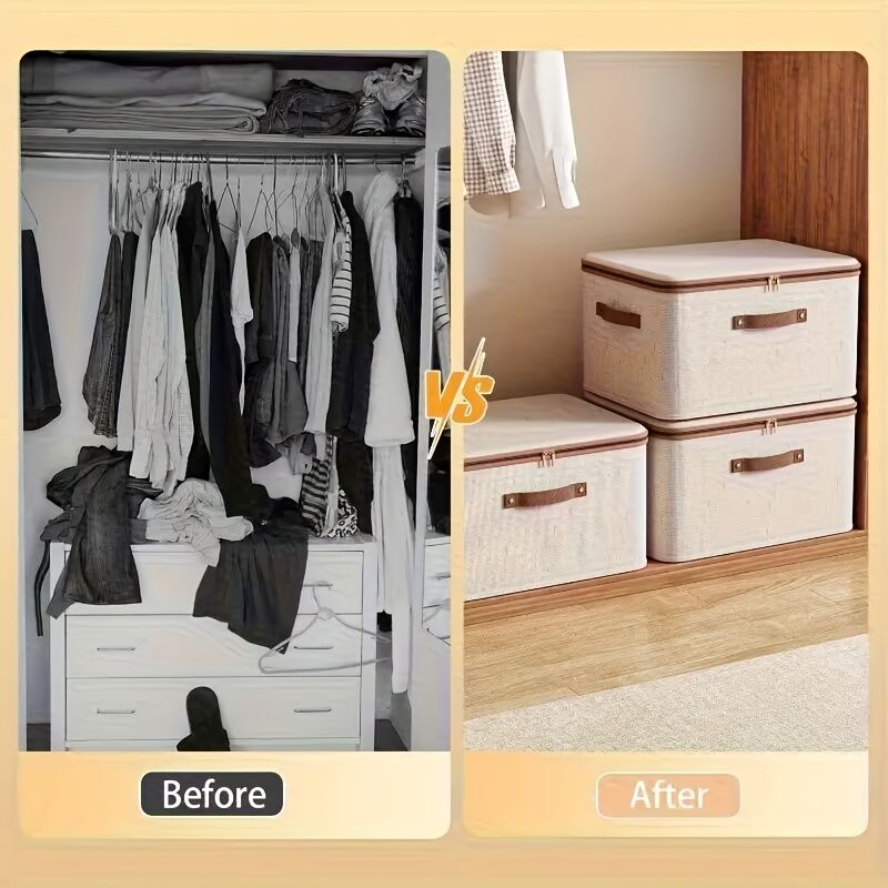 Storage Box Double Zipper